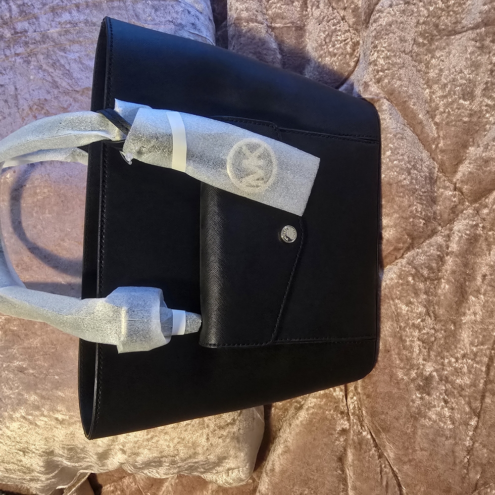 MICHAEL Michael Kors Black Structured Tote